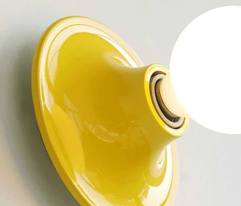 Moderne Wand- en Plafondlamp met Scandinavisch Ontwerp