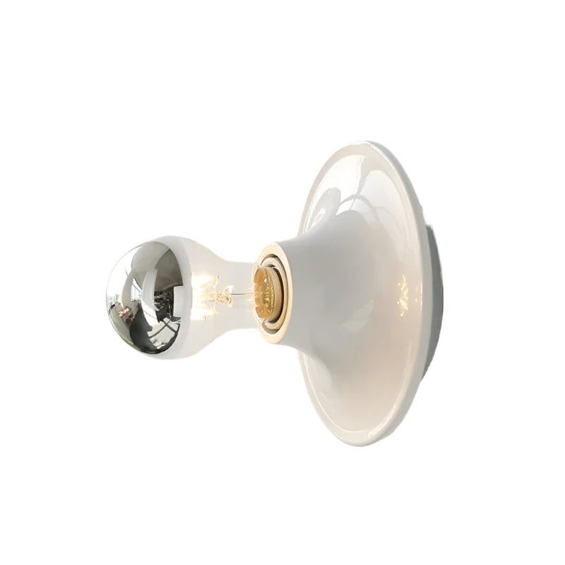 Moderne Wand- en Plafondlamp met Scandinavisch Ontwerp Wit