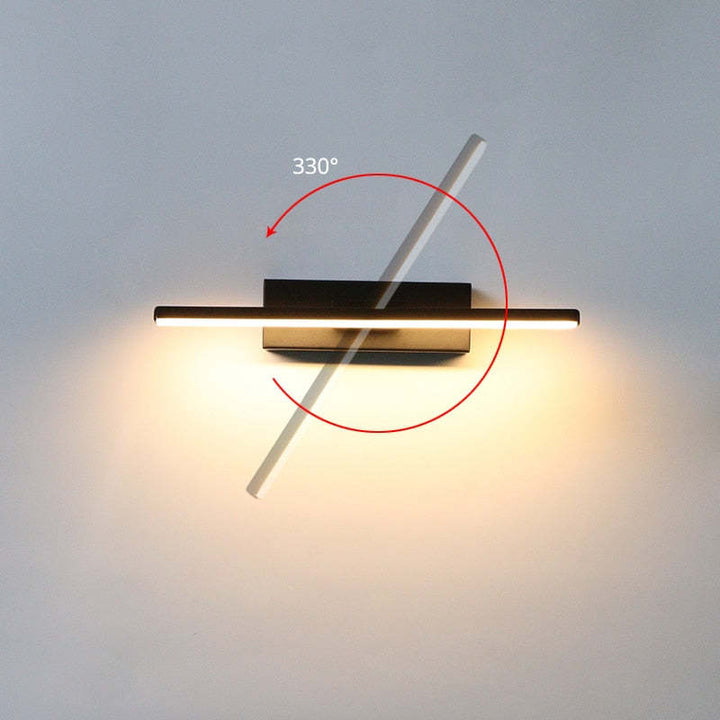 Moderne Wandgemonteerde Draaibare Verlichting Zachte Gloed