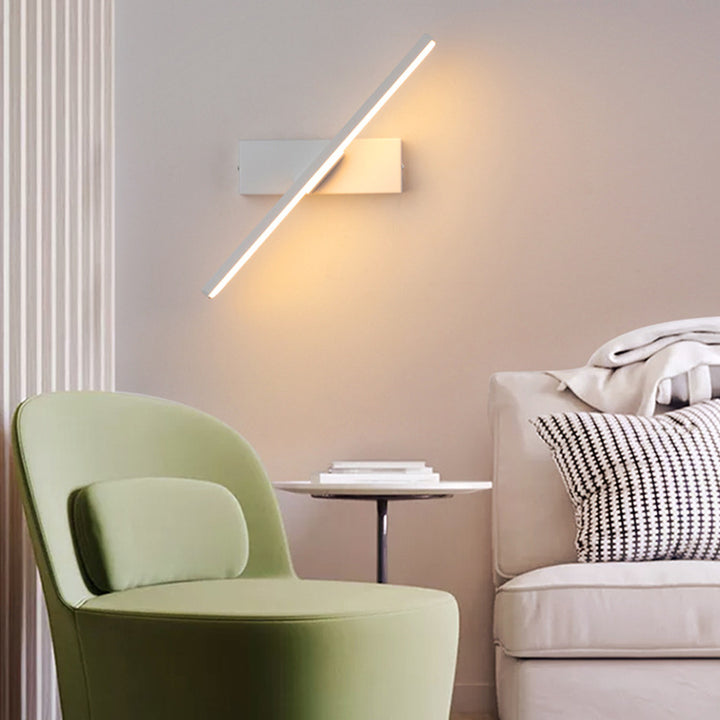 Moderne Wandgemonteerde Draaibare Verlichting Zachte Gloed Wit