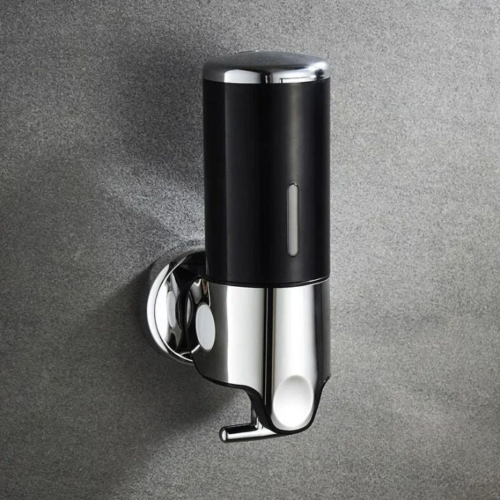 Muurbevestigde Moderne Zeepdispensers Voor Luxe Badkamers Zwart 1 stuk