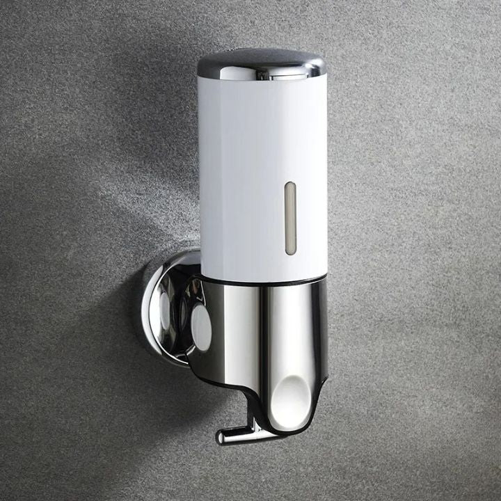 Muurbevestigde Moderne Zeepdispensers Voor Luxe Badkamers Wit 1 stuk