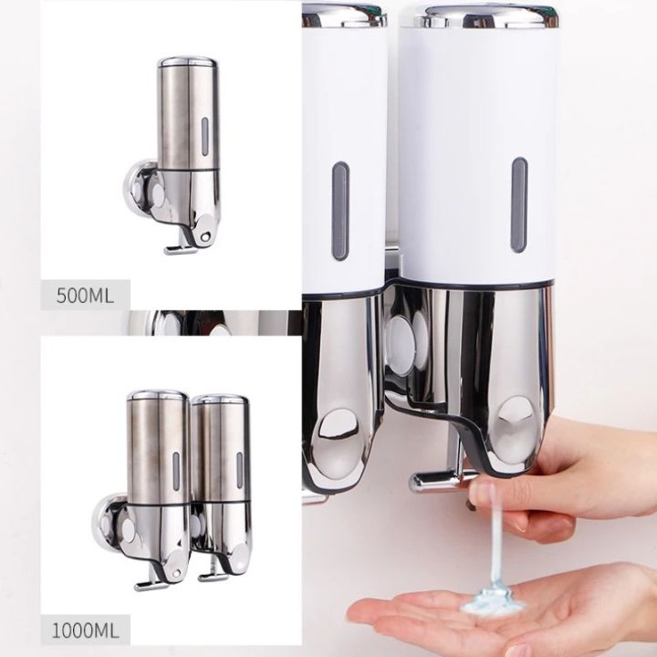 Muurbevestigde Moderne Zeepdispensers Voor Luxe Badkamers