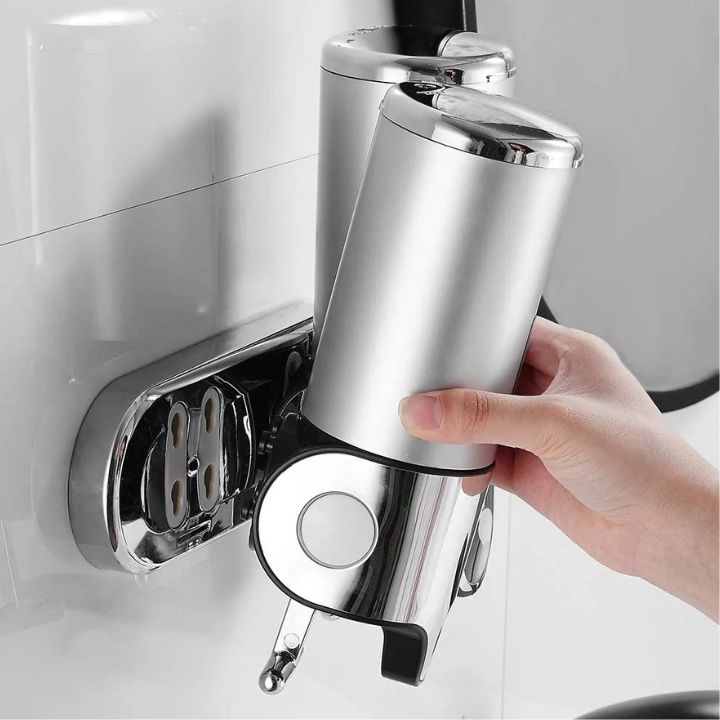 Muurbevestigde Moderne Zeepdispensers Voor Luxe Badkamers