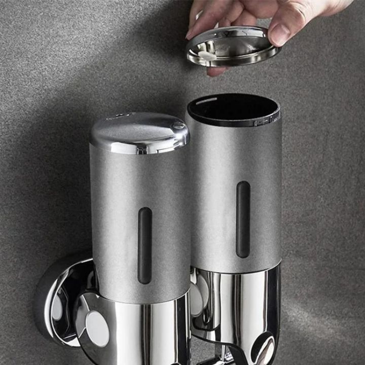 Muurbevestigde Moderne Zeepdispensers Voor Luxe Badkamers