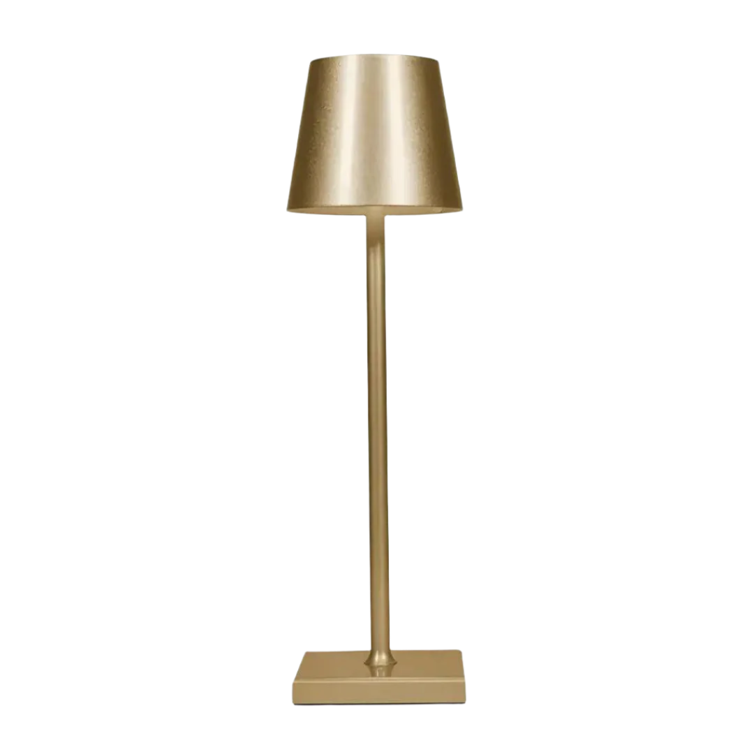 Nørdix - Scandinavische Draadloze Tafellamp voor Stijlvolle Verlichting Goud