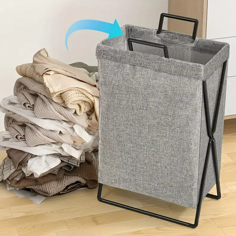 Opvouwbare Wasmand Voor Praktische Opberging Van Kleding