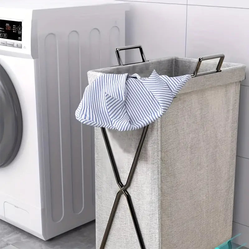 Opvouwbare Wasmand Voor Praktische Opberging Van Kleding