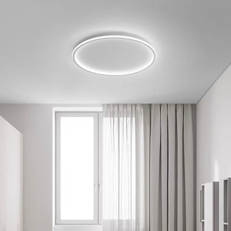 Plafondlamp Met LED Modern Rond Design Scandinavisch Wit D30cm*H5cm