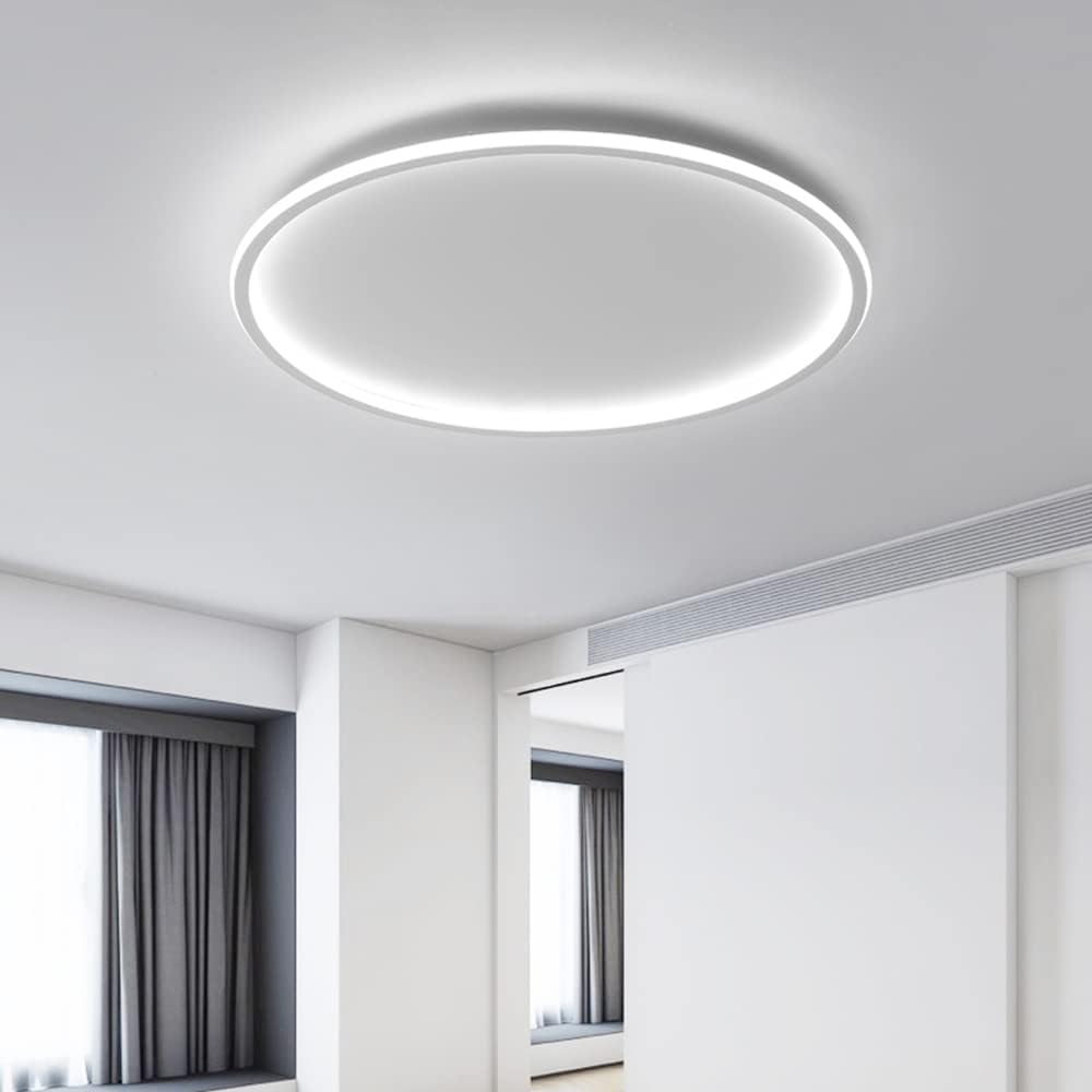 Plafondlamp Met LED Modern Rond Design Scandinavisch Wit