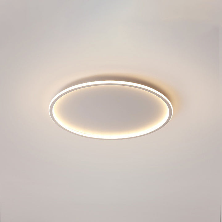 Plafondlamp Met LED Modern Rond Design Scandinavisch Wit D40cm*H5cm Warm licht