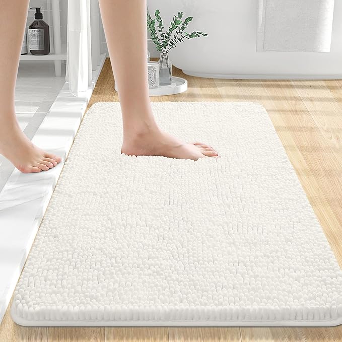 Pluche Luxe Badmat Voor Comfort En Elegantie In Badkamer