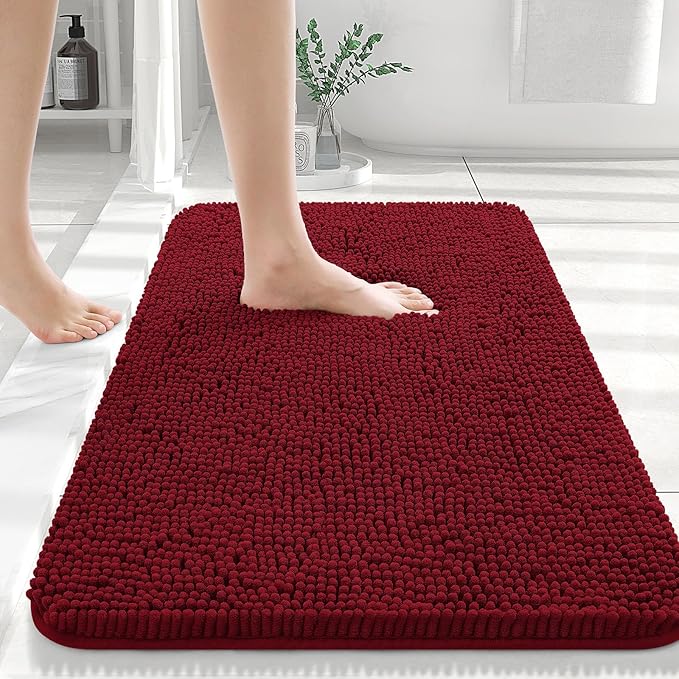 Pluche Luxe Badmat Voor Comfort En Elegantie In Badkamer