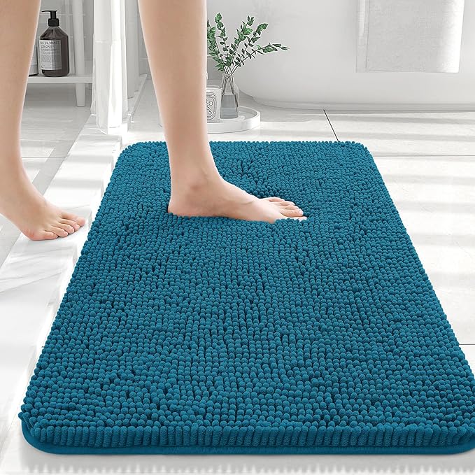 Pluche Luxe Badmat Voor Comfort En Elegantie In Badkamer