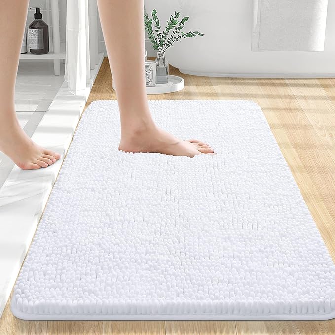 Pluche Luxe Badmat Voor Comfort En Elegantie In Badkamer