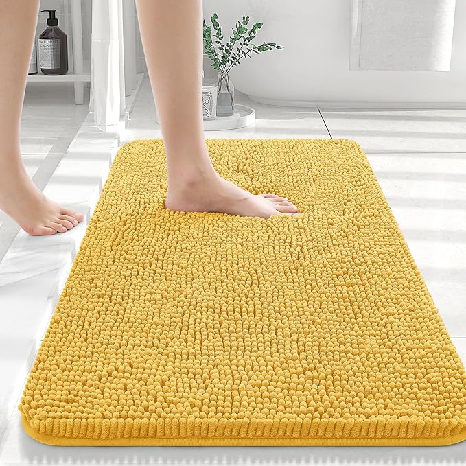 Pluche Luxe Badmat Voor Comfort En Elegantie In Badkamer