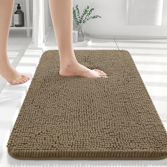 Pluche Luxe Badmat Voor Comfort En Elegantie In Badkamer