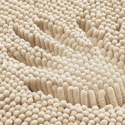Pluche Luxe Badmat Voor Comfort En Elegantie In Badkamer