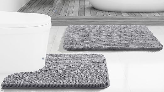 Pluche Luxe Badmat Voor Comfort En Elegantie In Badkamer