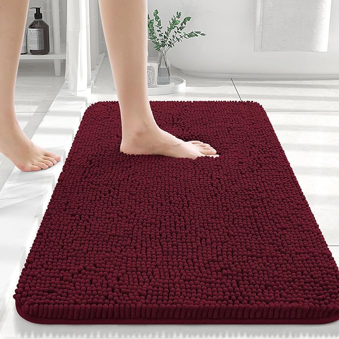 Pluche Luxe Badmat Voor Comfort En Elegantie In Badkamer