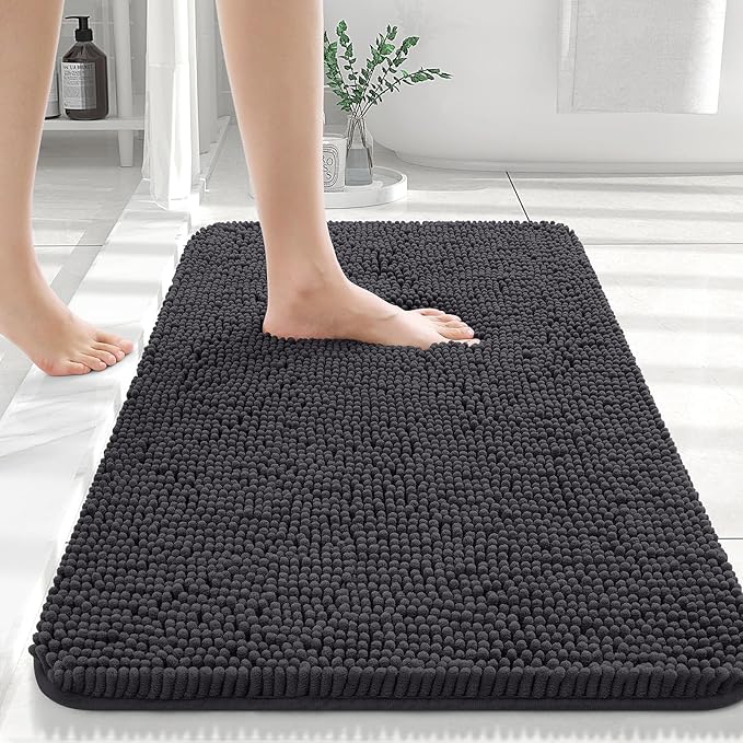 Pluche Luxe Badmat Voor Comfort En Elegantie In Badkamer