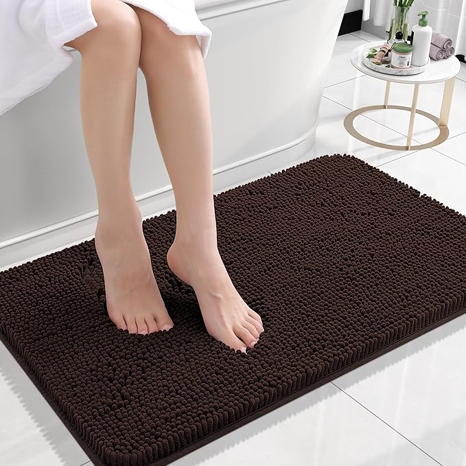 Pluche Luxe Badmat Voor Comfort En Elegantie In Badkamer