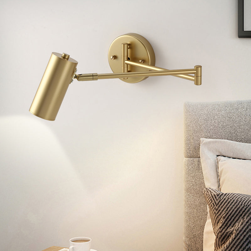 Tubesvormige Wandlamp Muurbevestiging Met Uittrekbare Arm