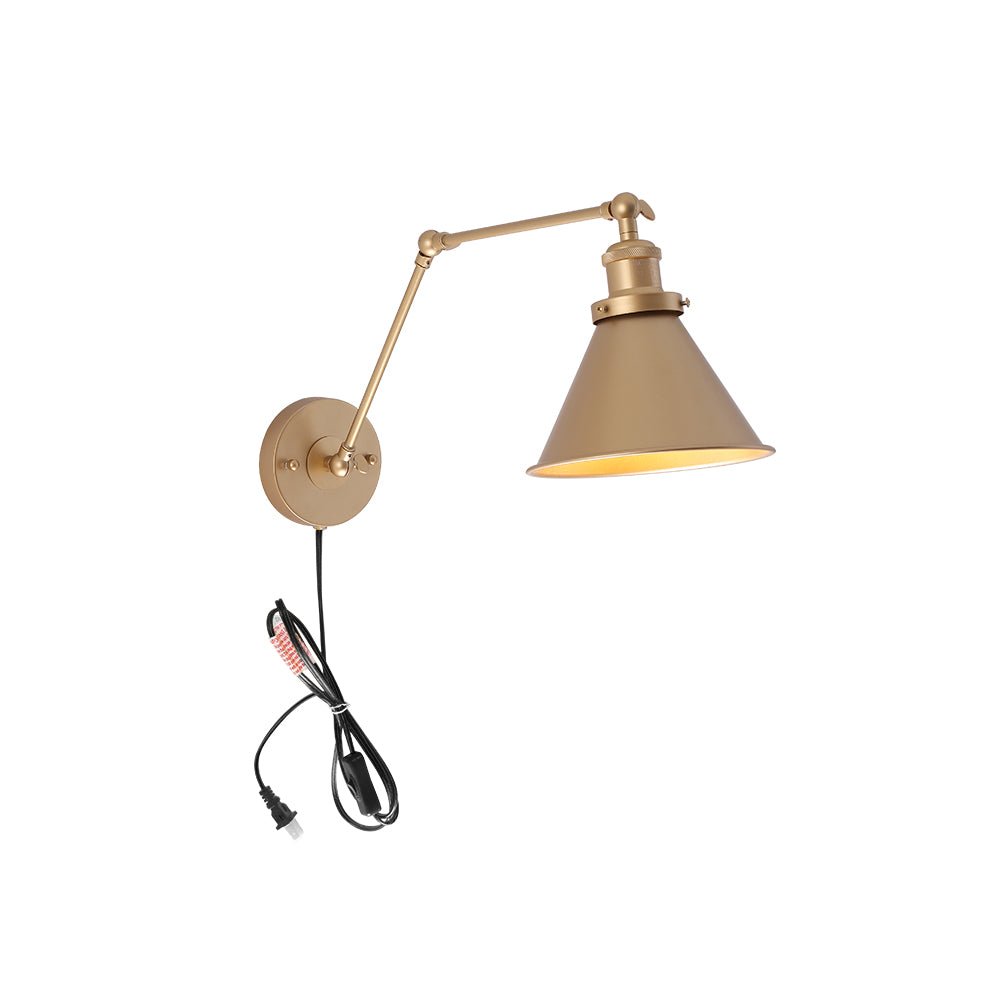 Verstelbare Vintage Wandlamp Met Taakverlichting Woonkamer