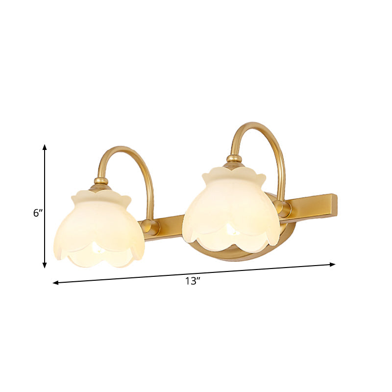 Wandlamp Badkamer Vanity Spiegel Licht Metalen Messing LED