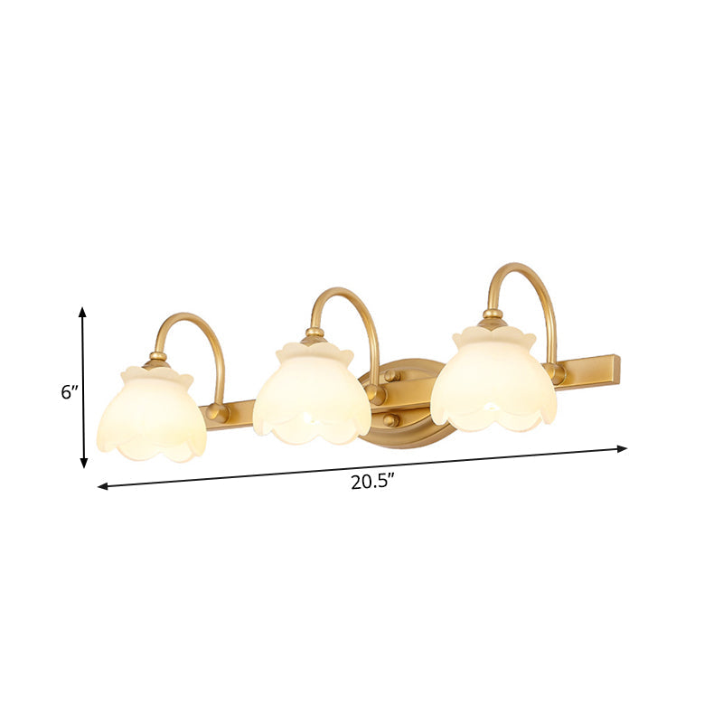 Wandlamp Badkamer Vanity Spiegel Licht Metalen Messing LED
