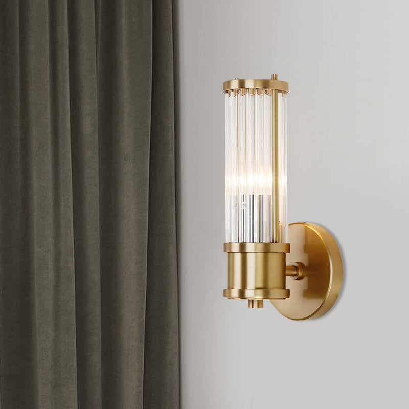 Wandlamp Corridor Gouden Metaal Industrieel LED 2 Lichten 1.0 Goud
