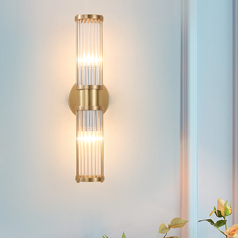 Wandlamp Corridor Gouden Metaal Industrieel LED 2 Lichten 2.0 Goud