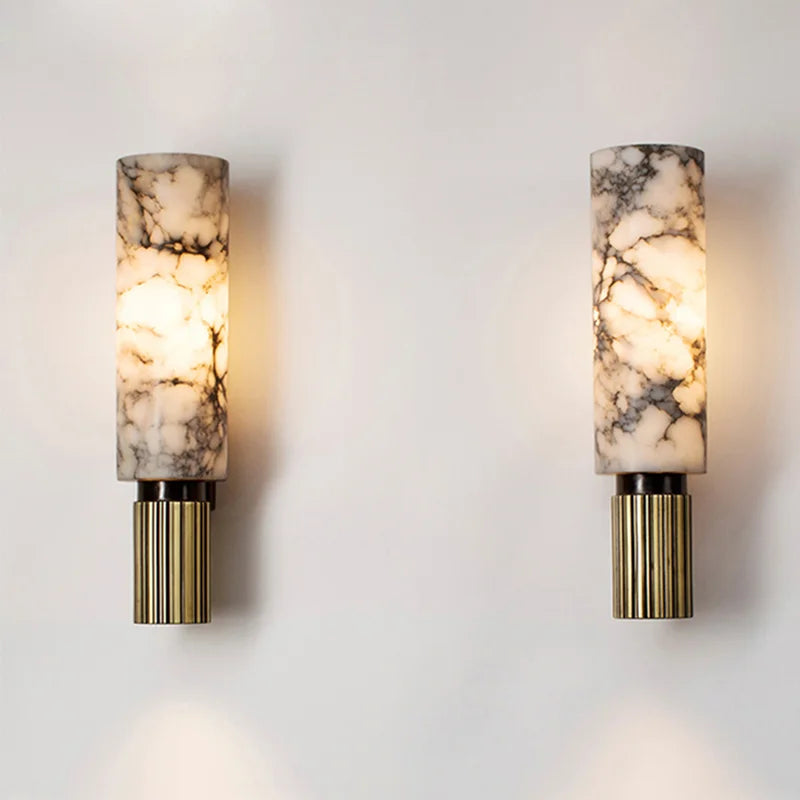Wandlamp Moderne Marmeren Zachte Verlichting Interieurs