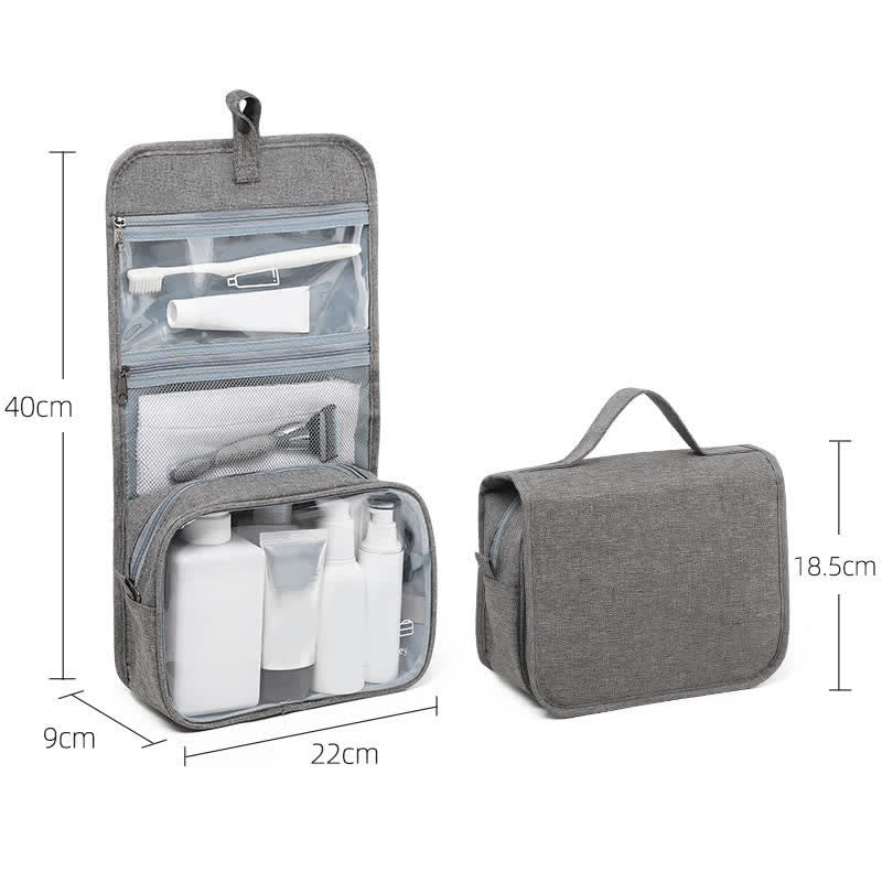 Waterdichte Opvouwbare Reistas Met Grote Capaciteit Grijs 22 cm x 40 cm