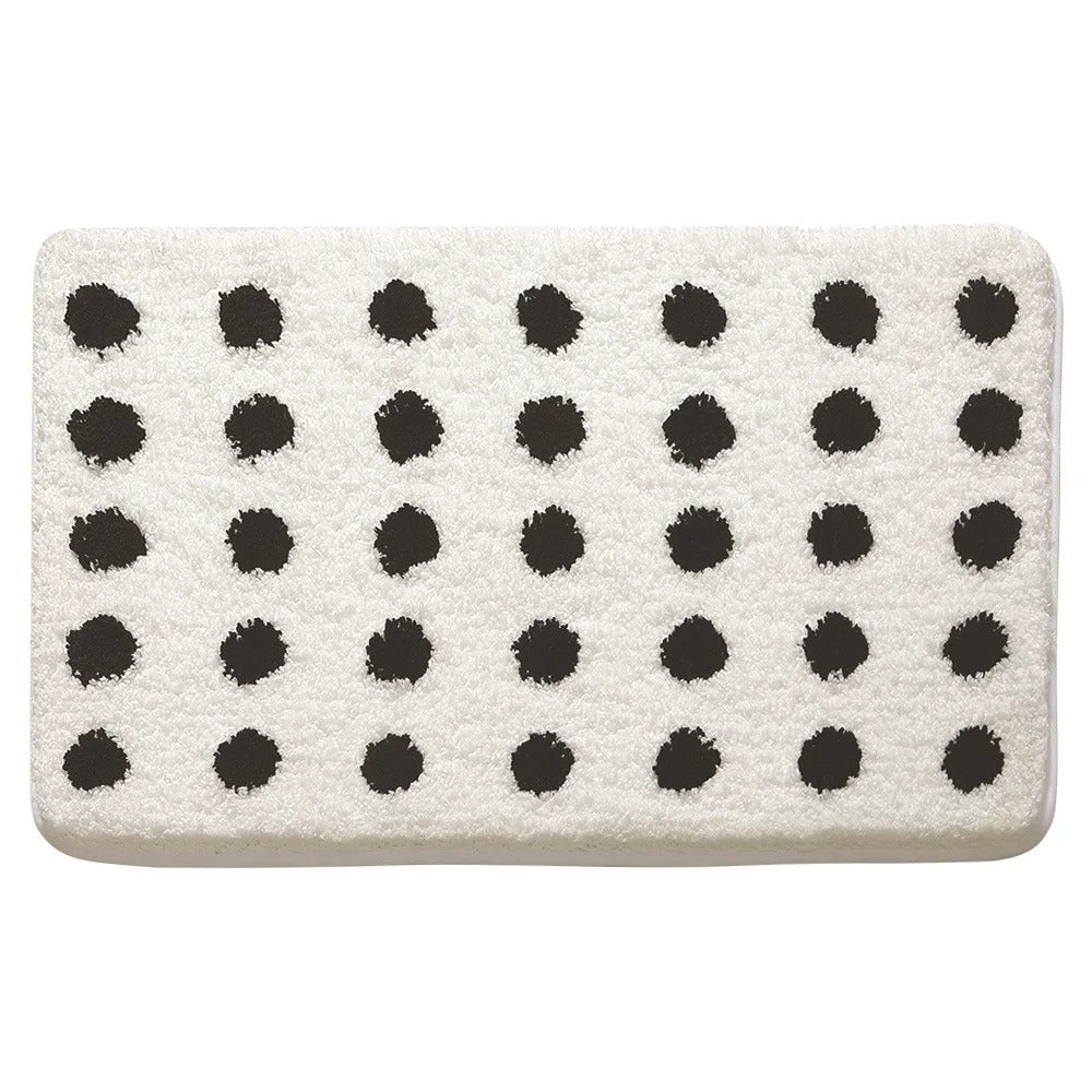 Zachte Antislip Badmat Met Sneldrogend Absorberend Oppervlak