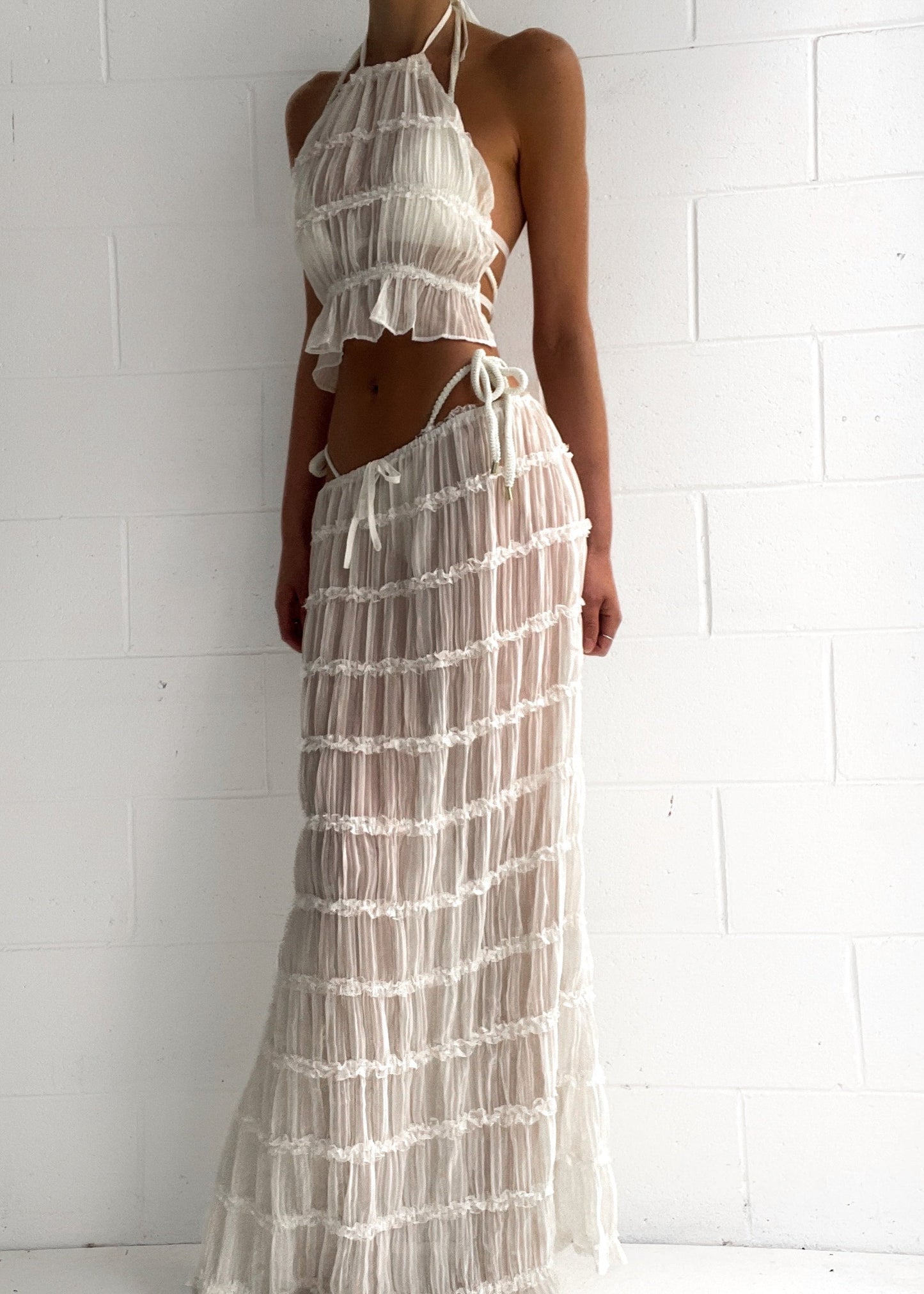Sahara Set Vintage Geïnspireerde Zomer Outfit Voor Vrouwen