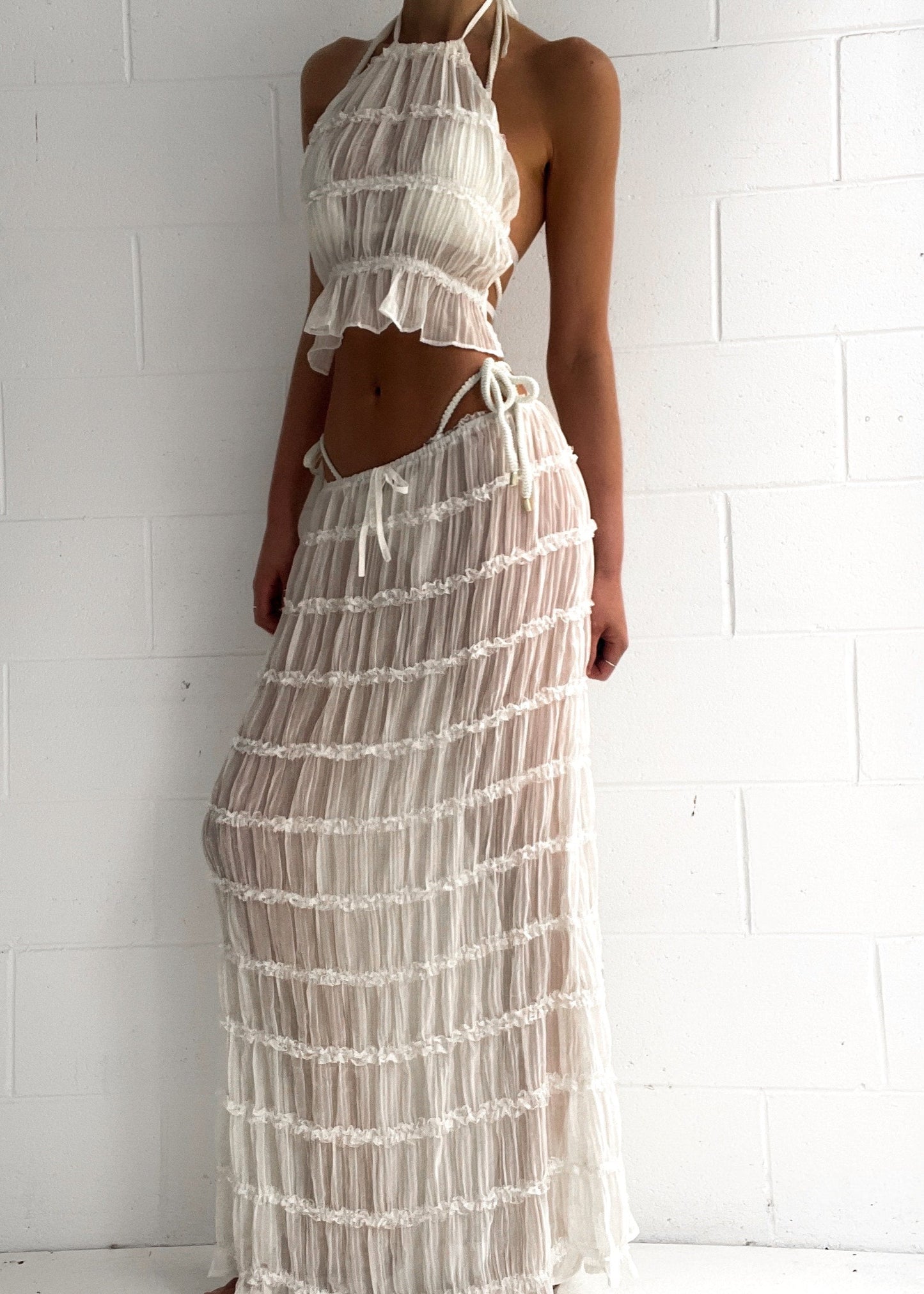 Sahara Set Vintage Geïnspireerde Zomer Outfit Voor Vrouwen