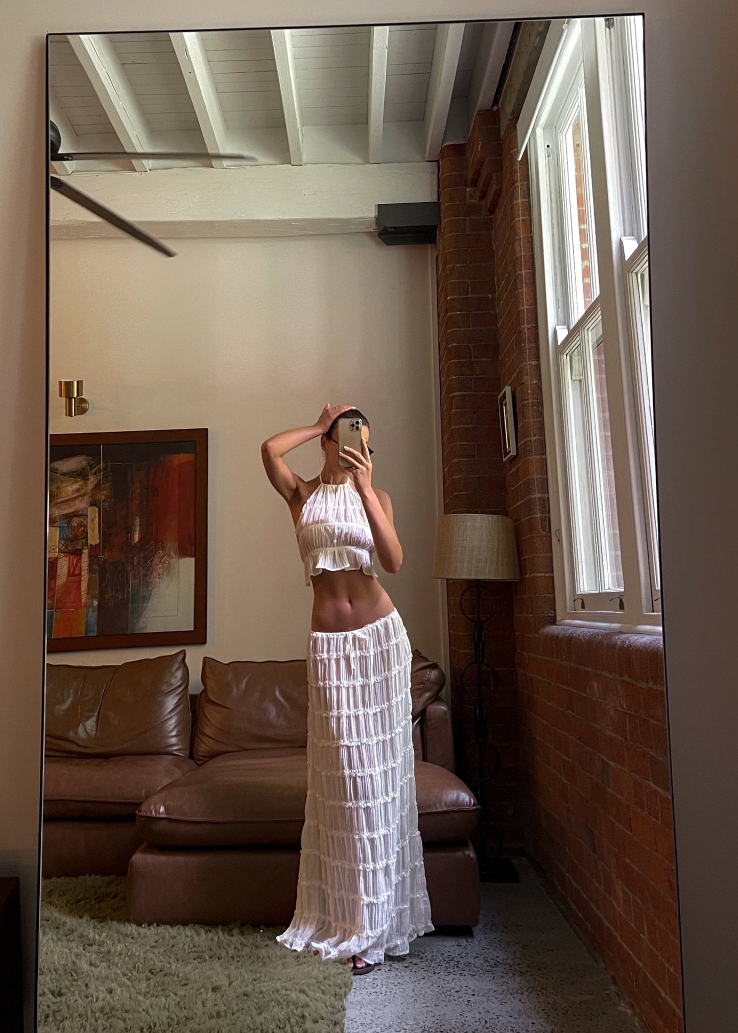 Sahara Set Vintage Geïnspireerde Zomer Outfit Voor Vrouwen