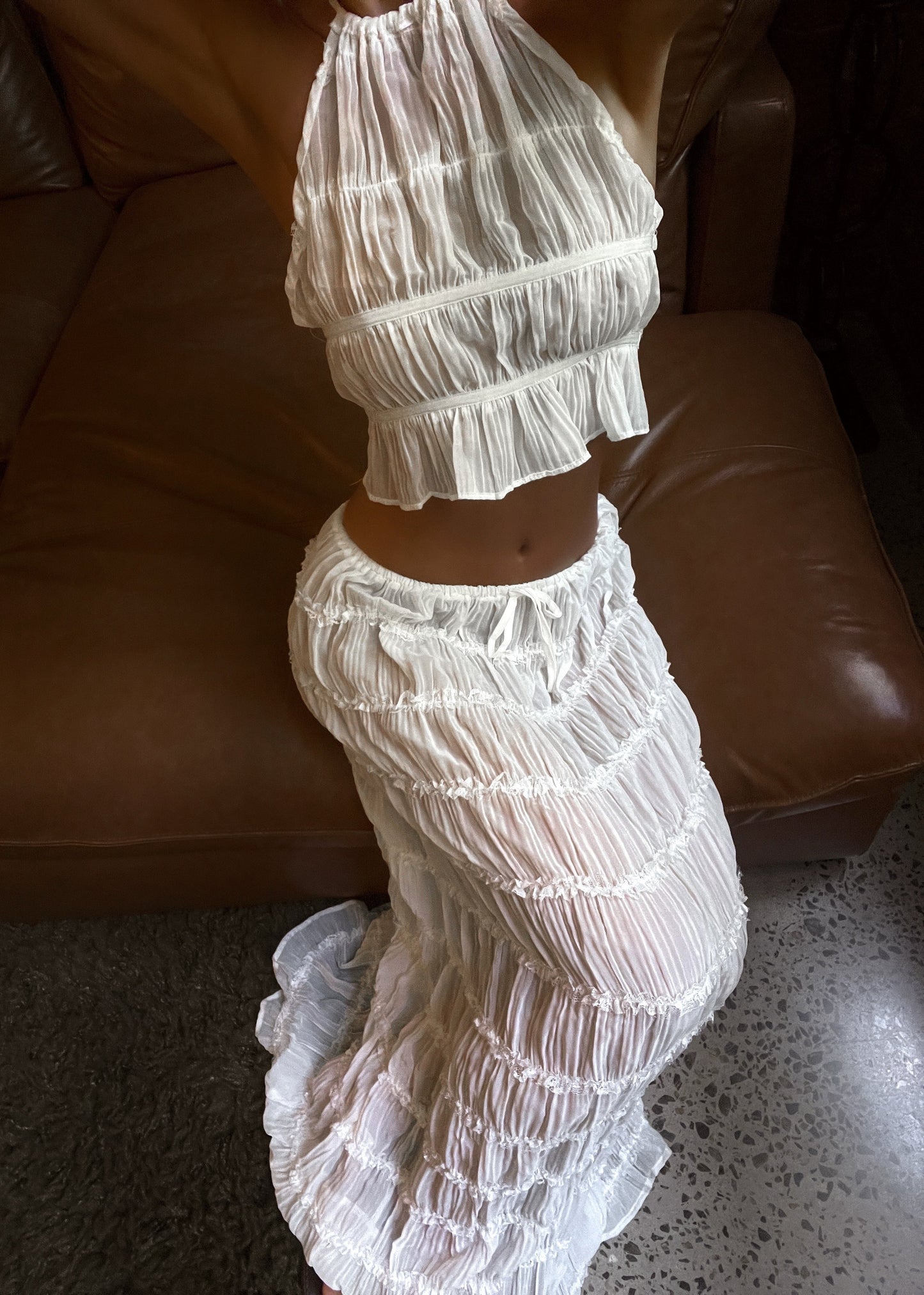 Sahara Set Vintage Geïnspireerde Zomer Outfit Voor Vrouwen