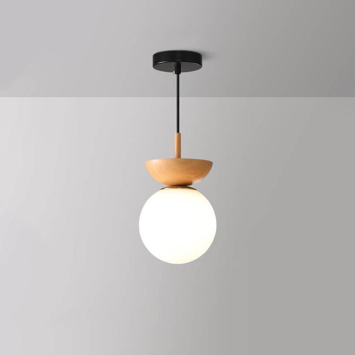 Plafondlamp In Japanse Stijl Voor Elegante Verlichting Hanglamp Hout