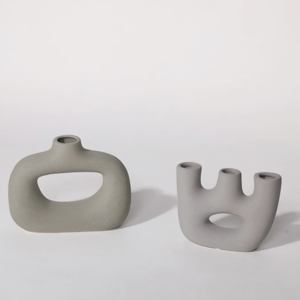 Frosted Vase Collectie - Keramische Vaas, Nieuwe Klassieke / Post-Modern Stijl, Thuis Kantoor Decoratie