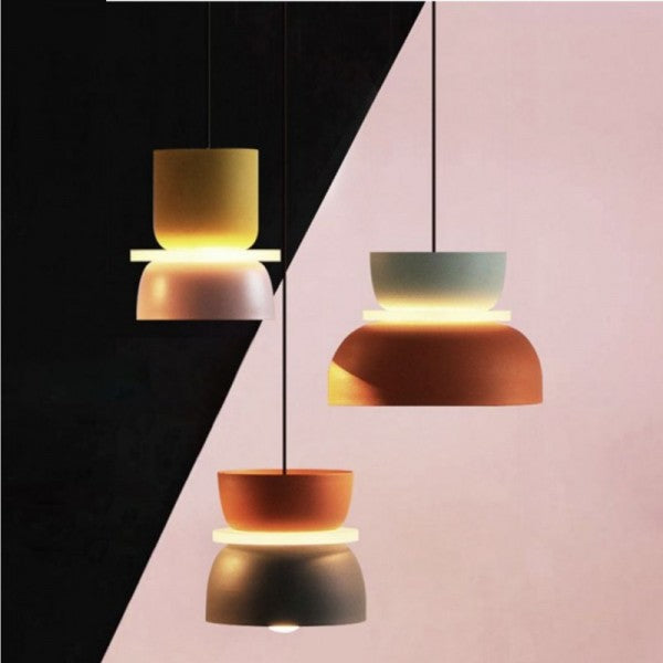 Scandinavische Macaron Hanglamp Van Hoogwaardige Materialen