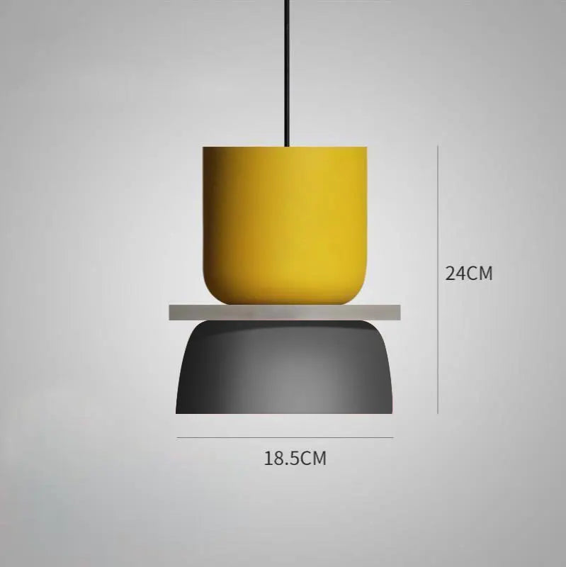 Scandinavische Hanglamp Multicolor Voor Eettafel En Woonkamer Klein