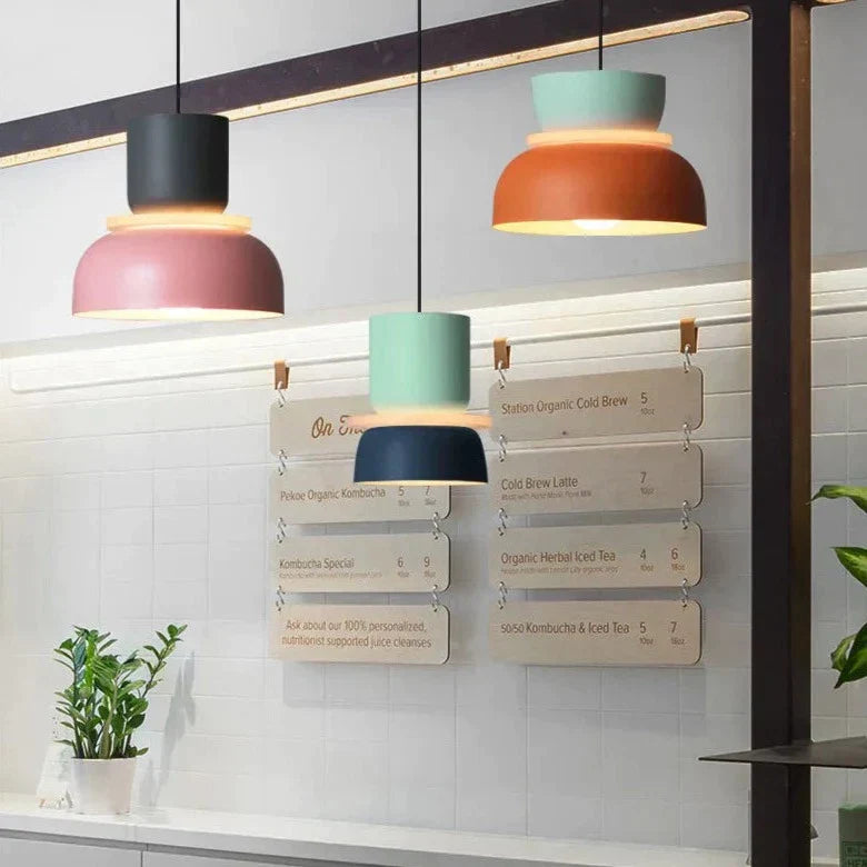 Scandinavische Hanglamp Multicolor Voor Eettafel En Woonkamer