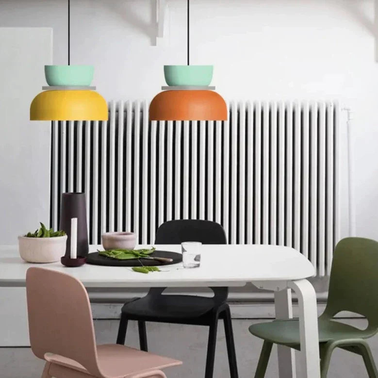 Scandinavische Hanglamp Multicolor Voor Eettafel En Woonkamer