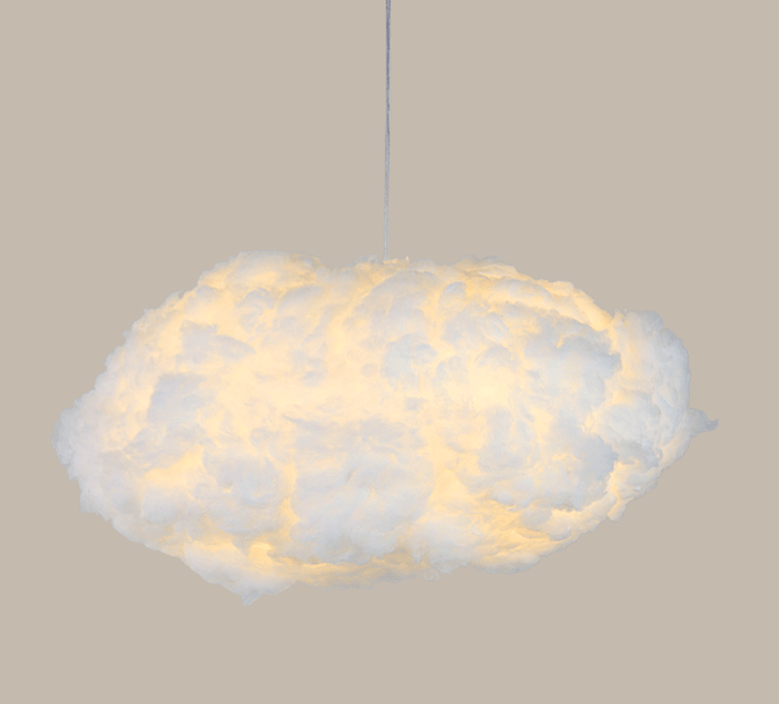 De Wolkenlamp Voor Een Dromerige En Rustgevende Sfeer