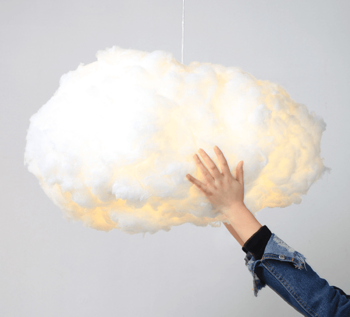 De Wolkenlamp Voor Een Dromerige En Rustgevende Sfeer