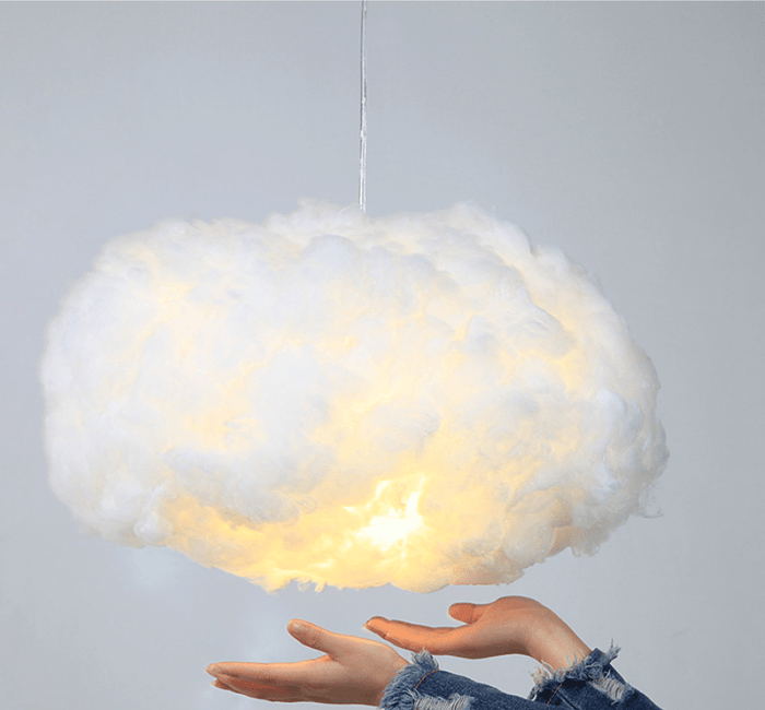De Wolkenlamp Voor Een Dromerige En Rustgevende Sfeer