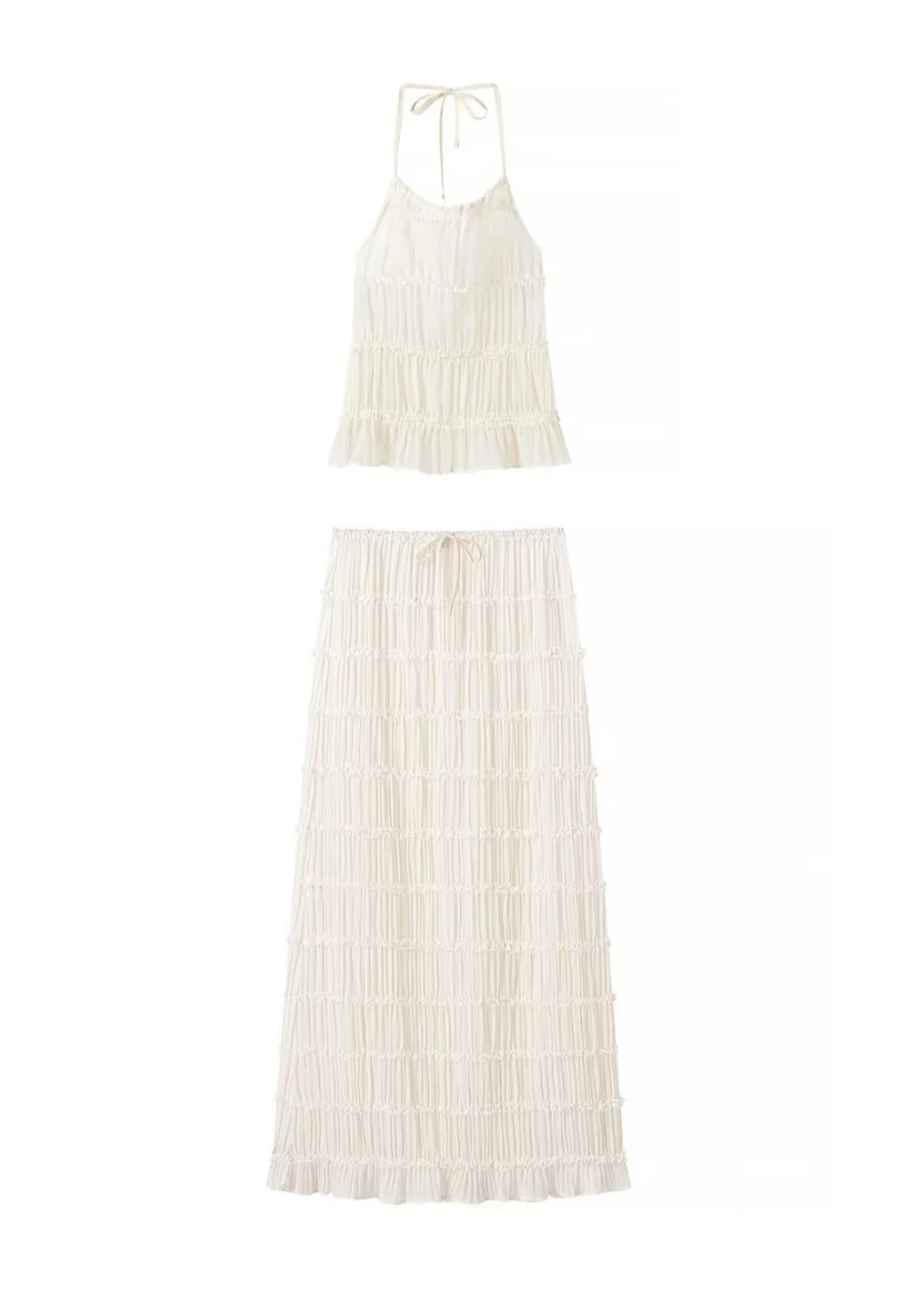 Sahara Set Vintage Geïnspireerde Zomer Outfit Voor Vrouwen