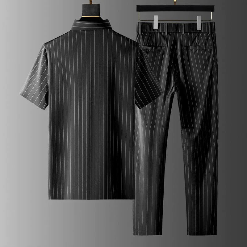 Lucido: Verfijnde Comfortabele Smart Casual Set voor Elke Gelegenheid